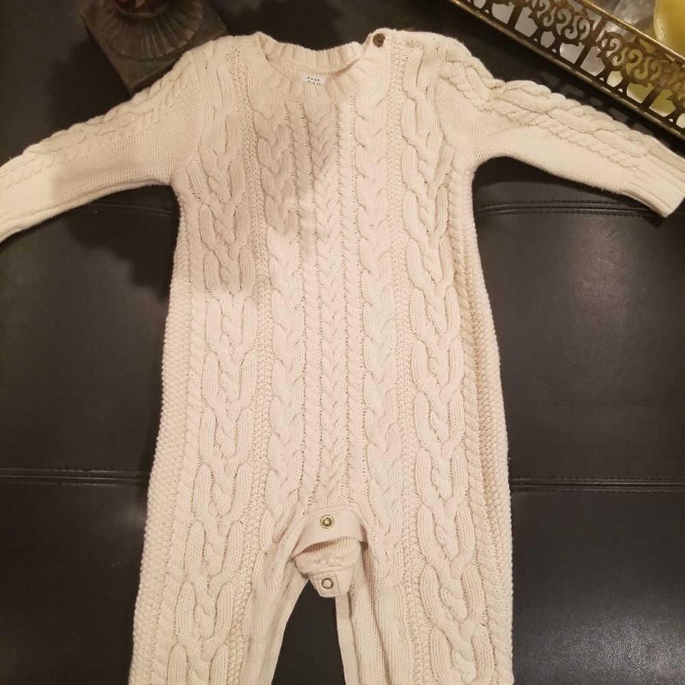 Baby Gap Cable Knit One-piece
